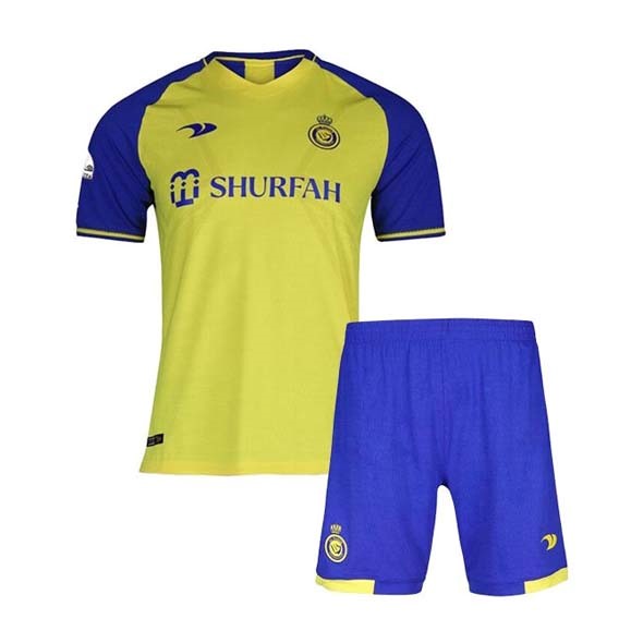 Camiseta Al-Nassr FC Primera equipo Niño 2022/2023